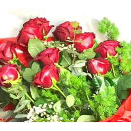 fascio 12 rose rosse