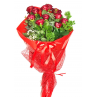 12 rose rosse e decori