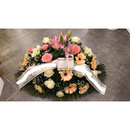 cuscino di fiori misti
